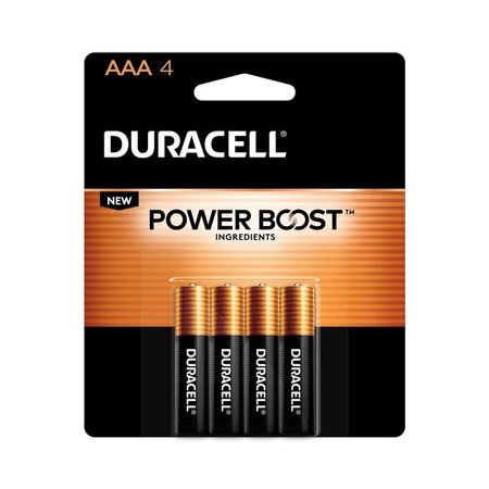 DURACELL Coppertop AAA Alkaline Batteries 4 pk Carded MN2400B4Z